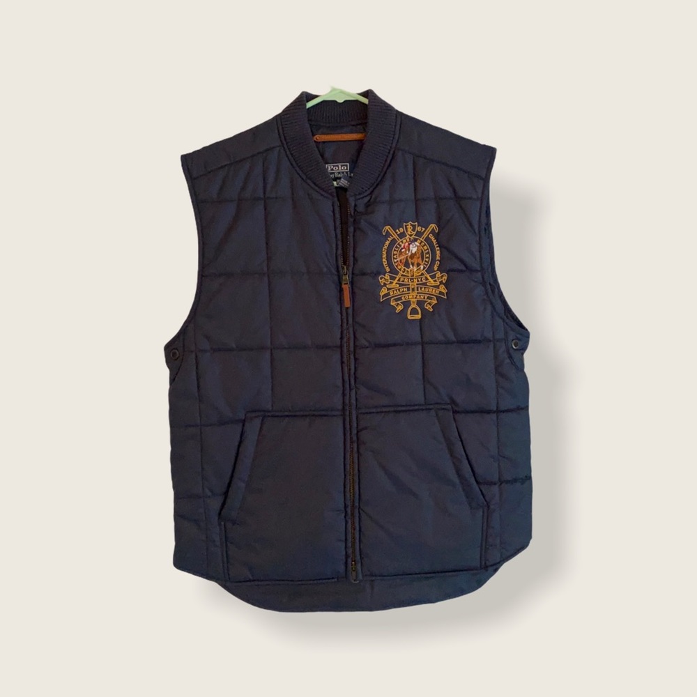 Polo By Ralph Lauren Navy Vest